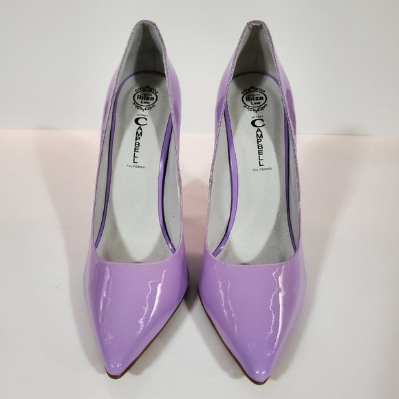 Jeffrey Campbell Purple High Heel Pumps Size 9 - Picture 4 of 9
